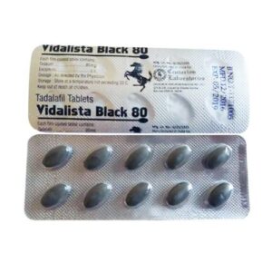 Vidalista Black 80mg Tadalafil Tablet